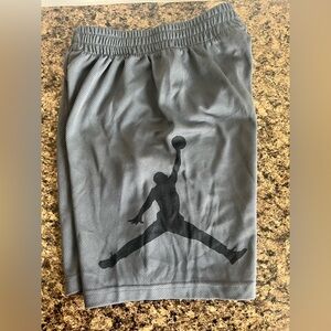 NIKE AIR JORDAN Jumpman Vertical Mesh - Gray - Youth Boys small